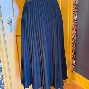 Express Black Pleated Skirt Size L